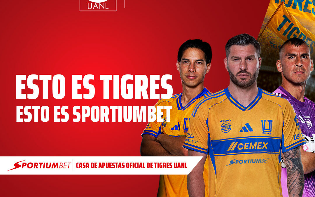 Sportiumbet se une a Club Tigres como casa de apuestas oficial 